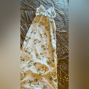 H&M floral maxi dress; good condition